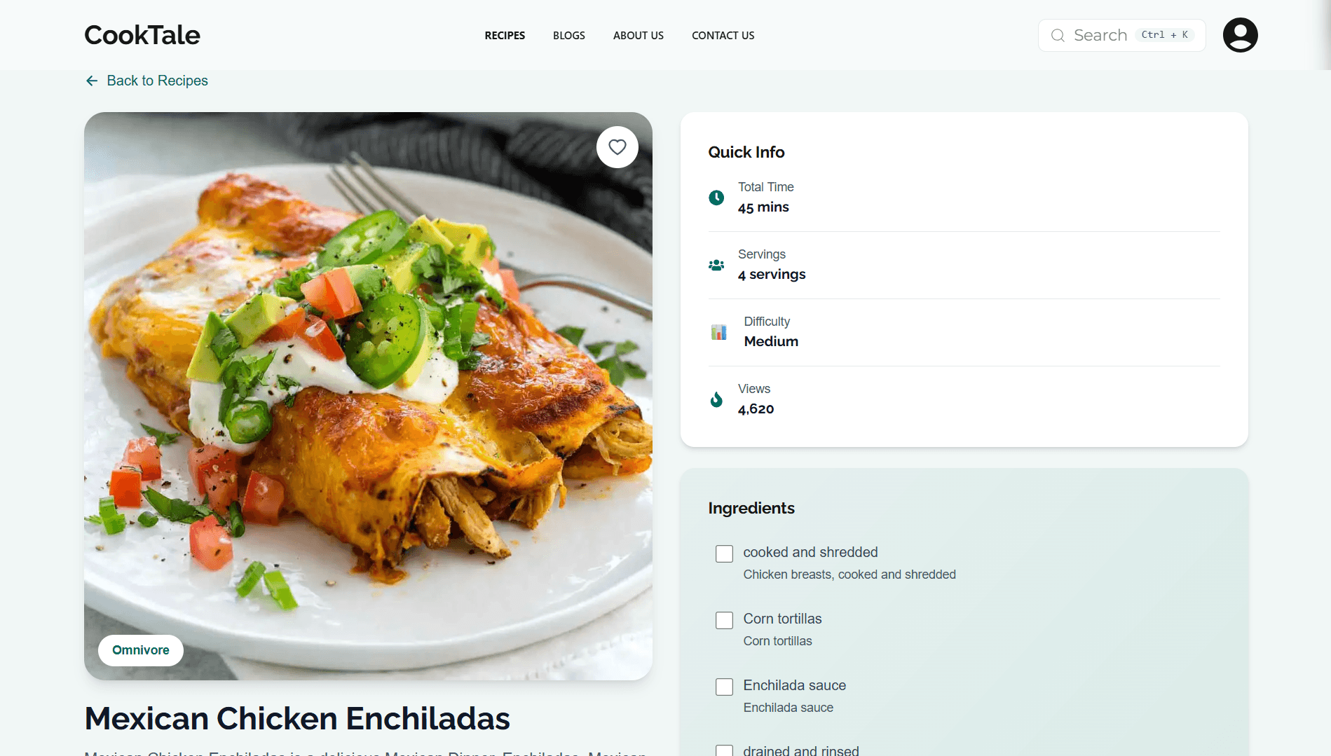 Cooktale screenshot 3