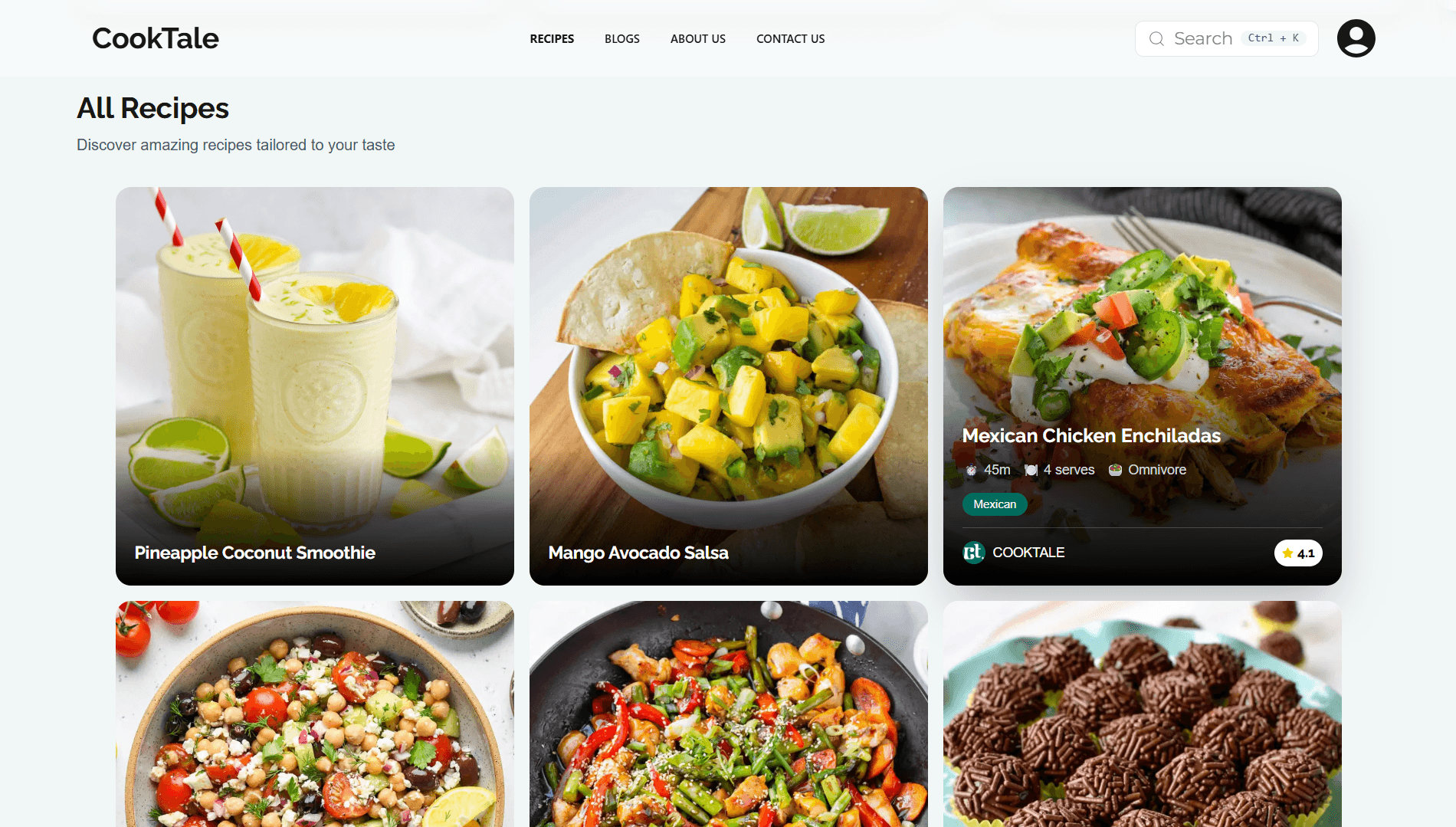 Cooktale screenshot 2